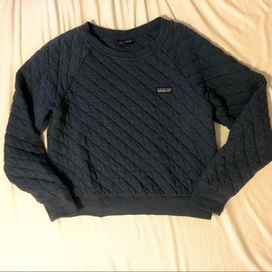 EUC- Patagonia Organic Cotton Quilt Crew-W Medium
